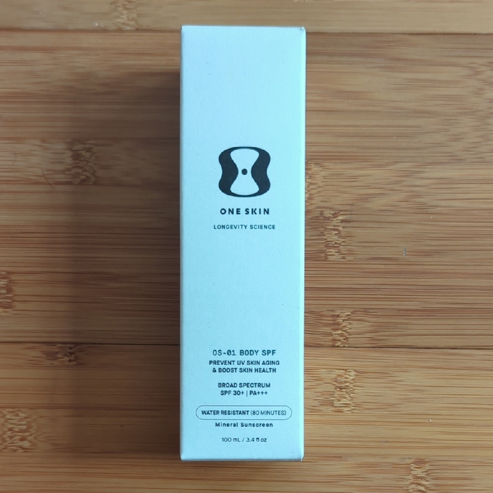 One Skin Mineral Body And Face Sunscreen